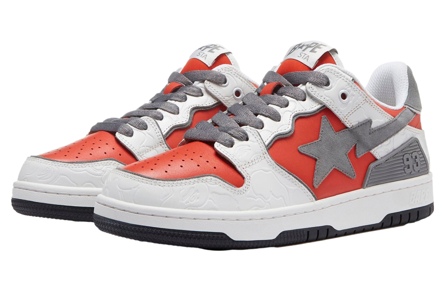 Bape Sk8 Sta #17 WMNS Red / Grey