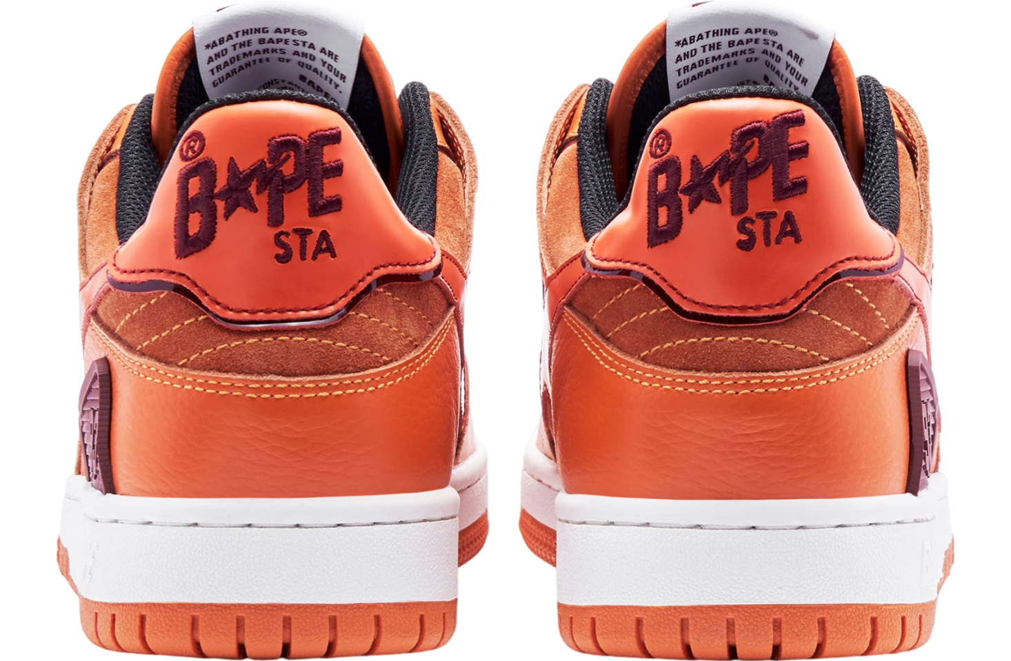 Bape Sk8 Sta #2 Orange