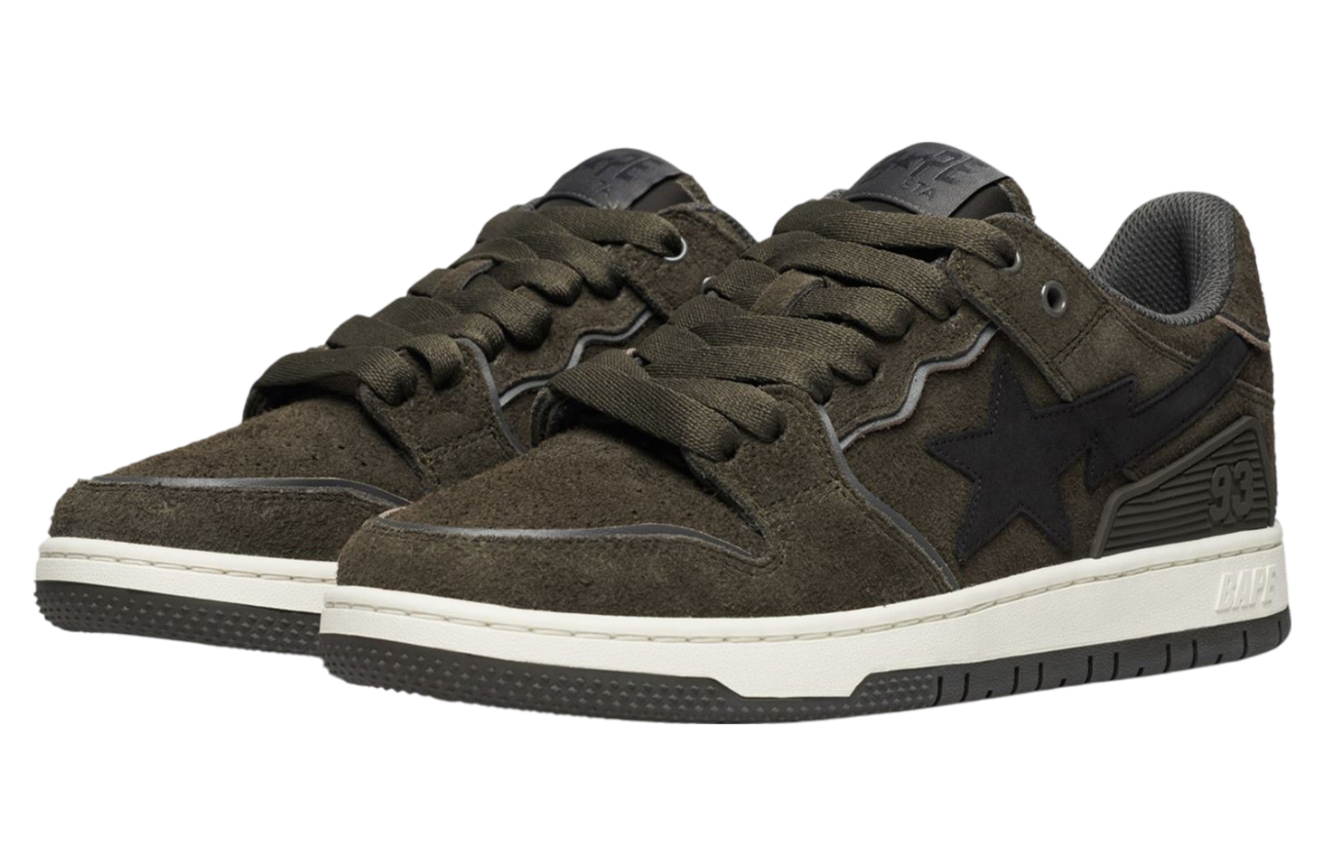 Bape Sk8 Sta #3 Black / Olive