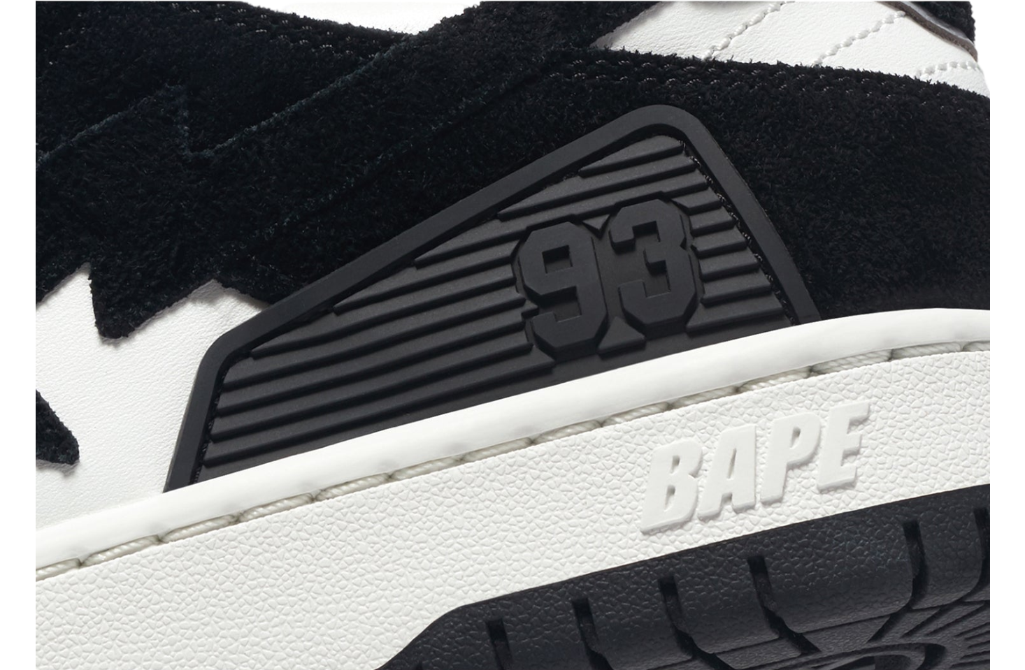 Bape Sk8 Sta #3 Black / White