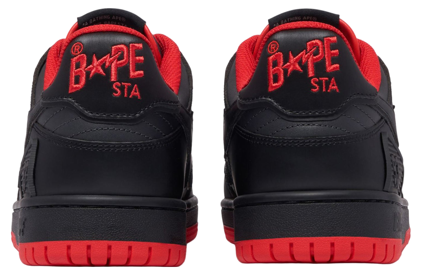 Bape Sk8 Sta #4 Black / Red