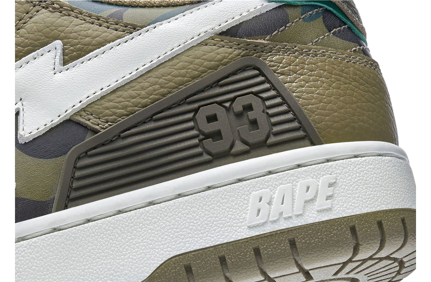 Bape Sk8 Sta #4 Olivedrab / Camo