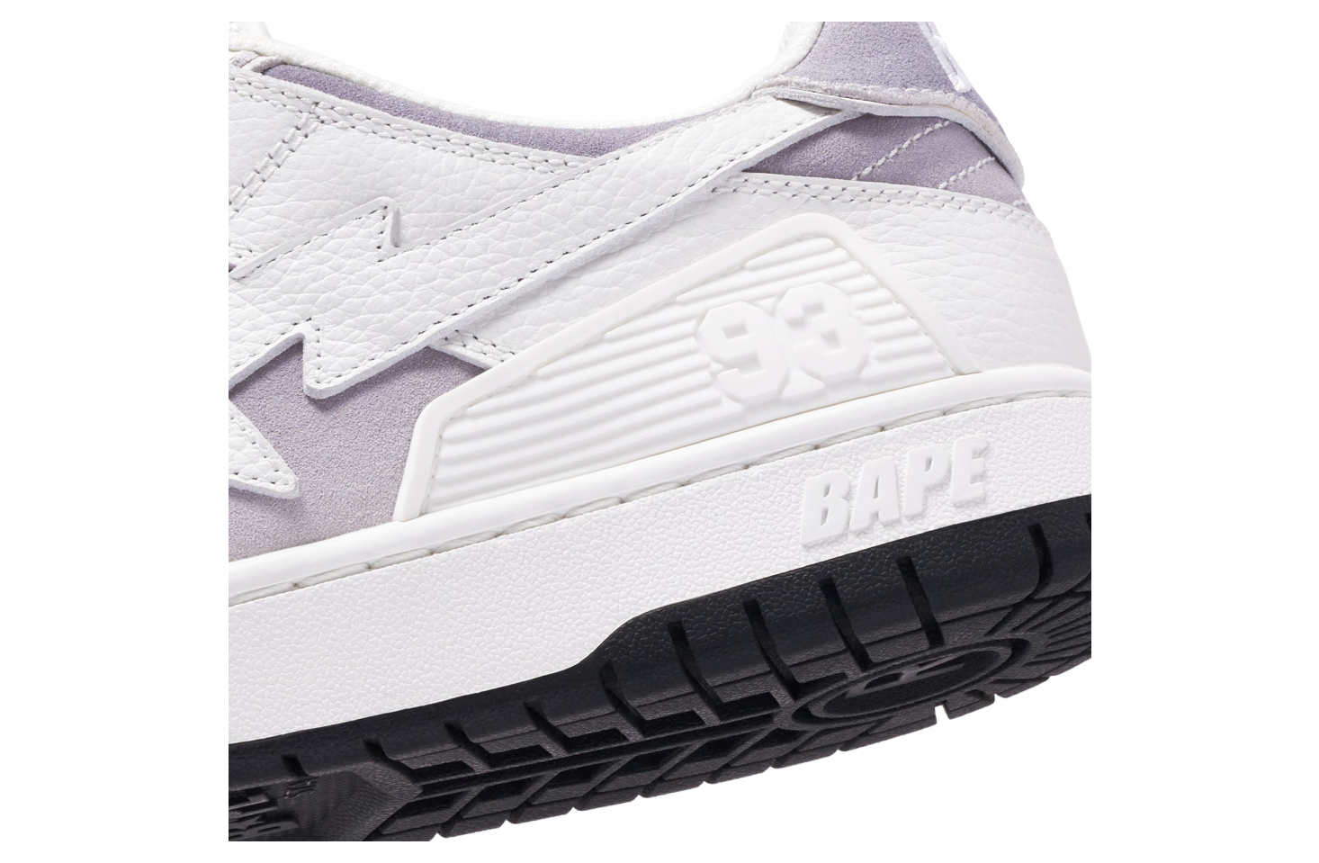 Bape Sk8 Sta #4 White / Gradient Mauve