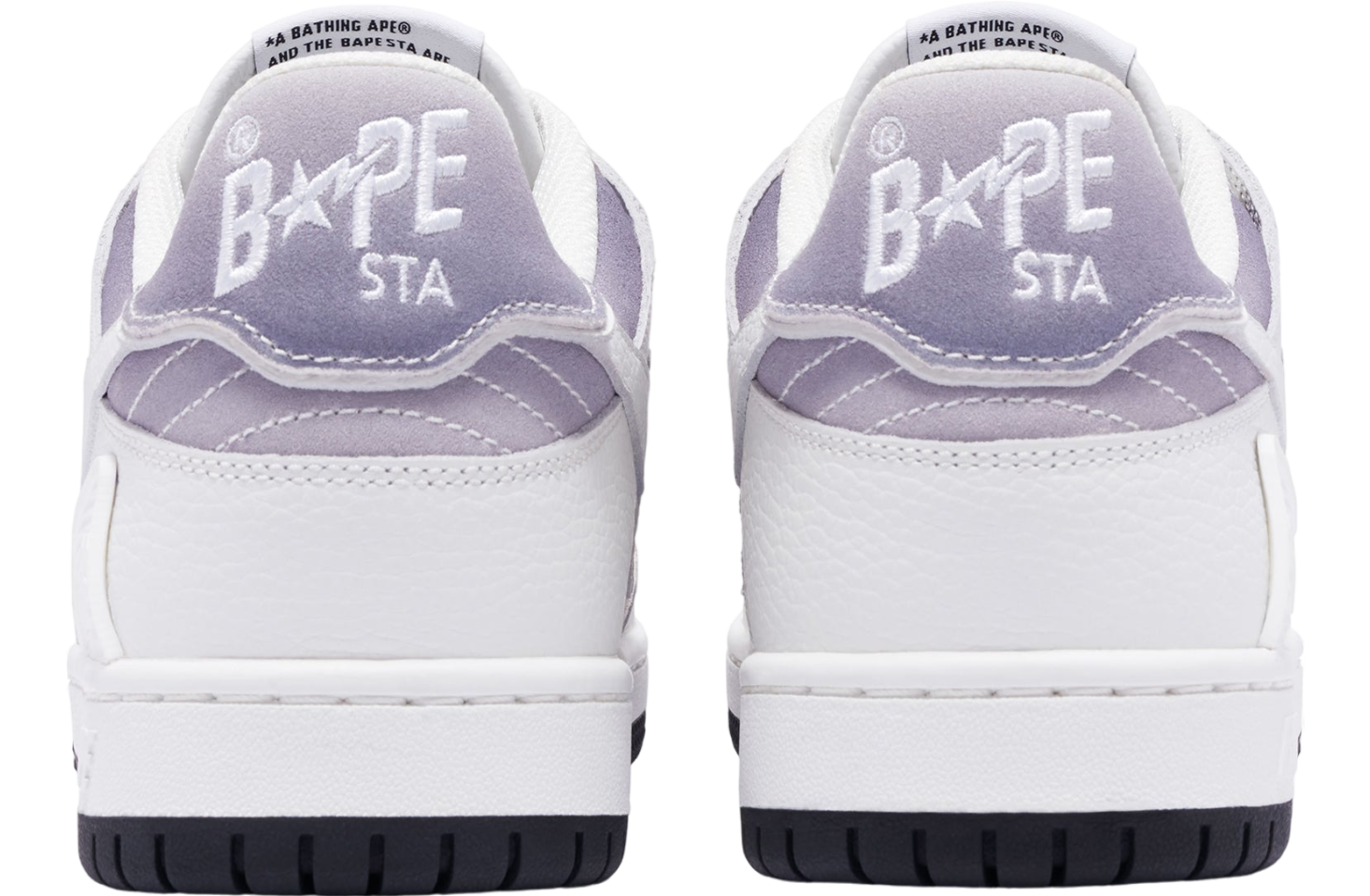 Bape Sk8 Sta #4 White / Gradient Mauve