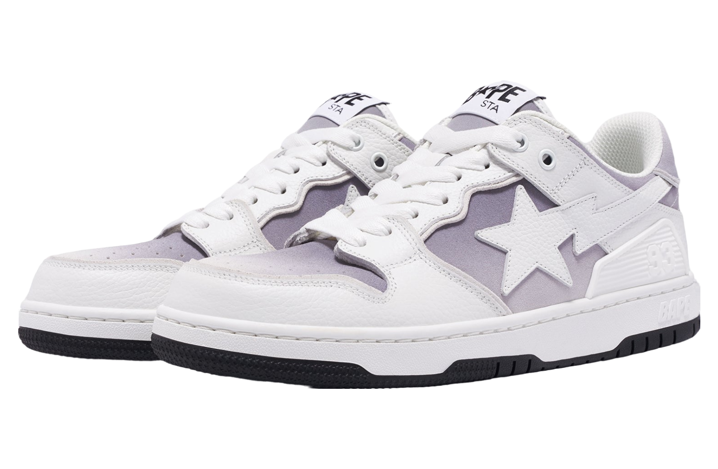 Bape Sk8 Sta #4 White / Gradient Mauve