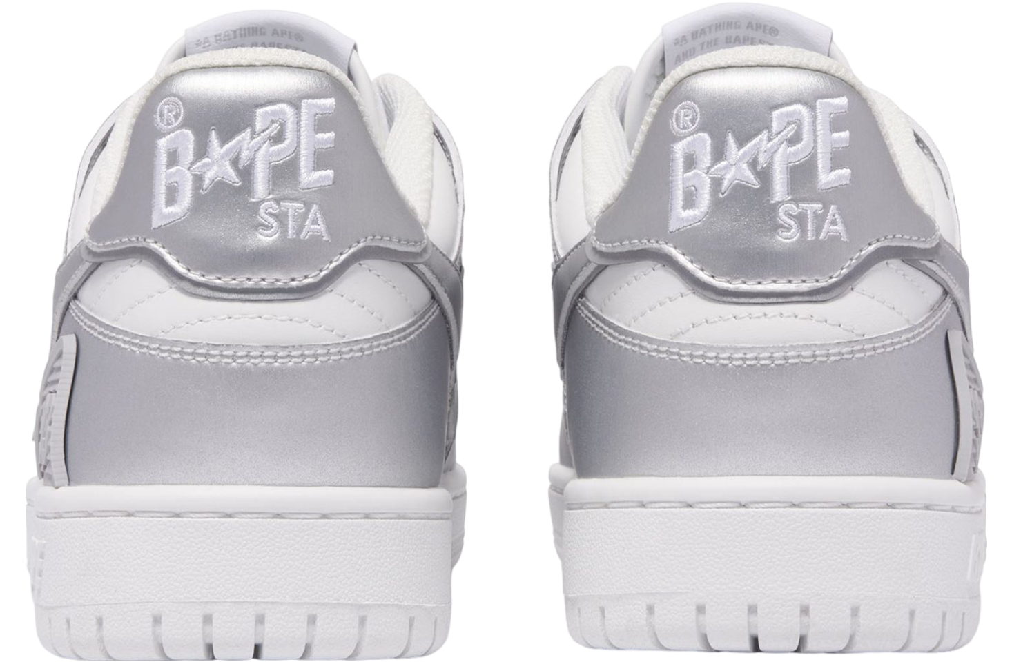 Bape Sk8 Sta #4 White / Silver