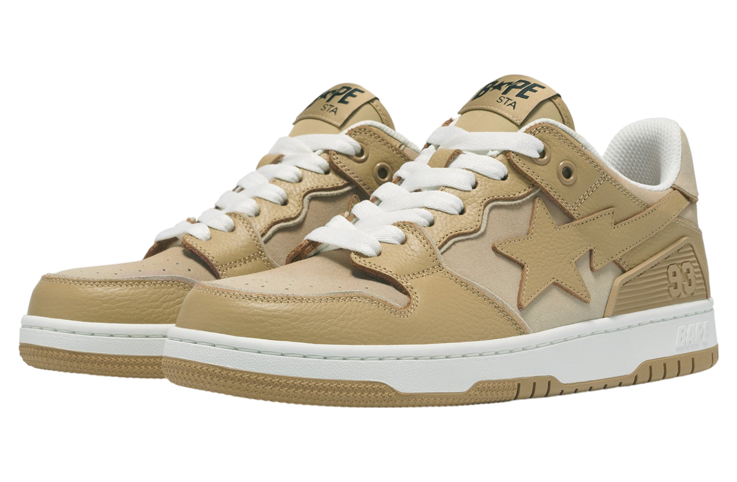 Bape Sk8 Sta #4 WMNS Beige