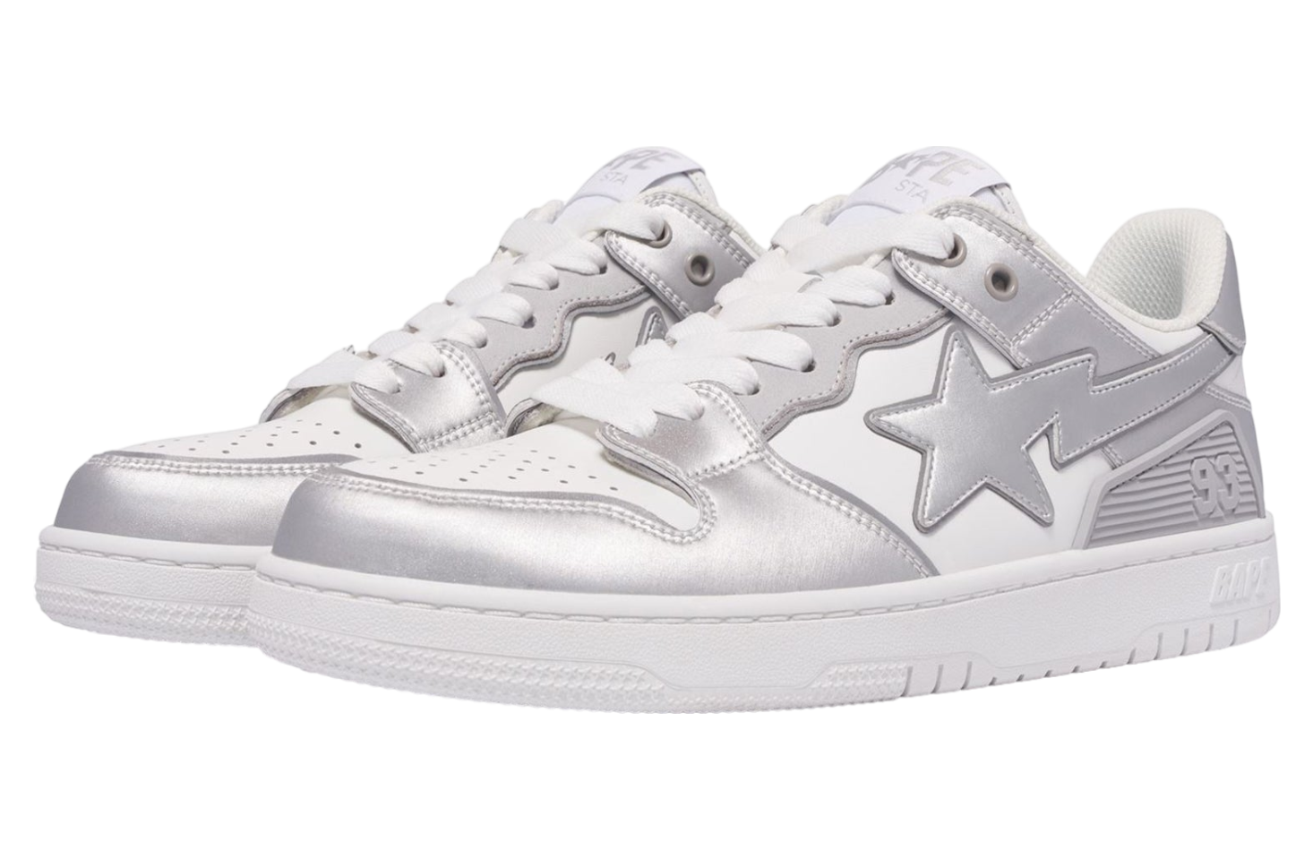 Bape Sk8 Sta #4 WMNS White / Grey