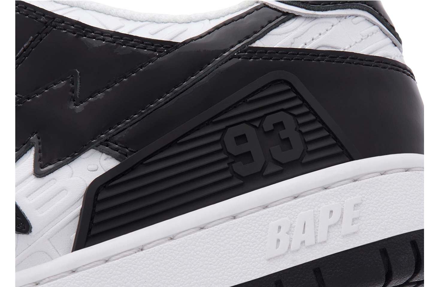 Bape Sk8 Sta #5 Black / White