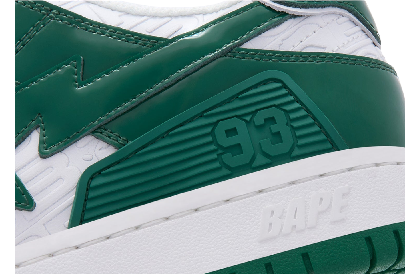Bape Sk8 Sta #5 Green / White