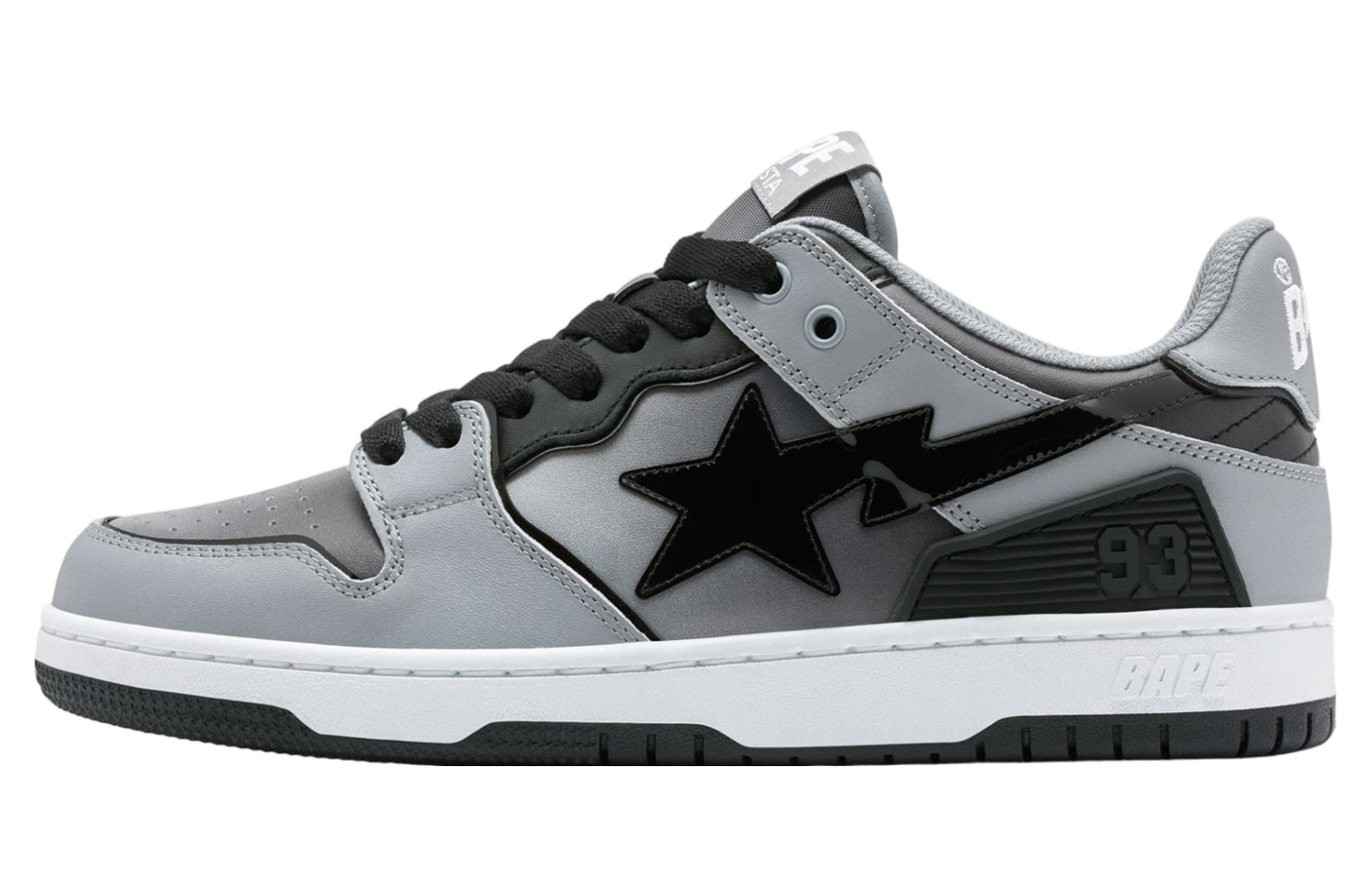 Bape Sk8 Sta #5 WMNS Black / Gradient Grey