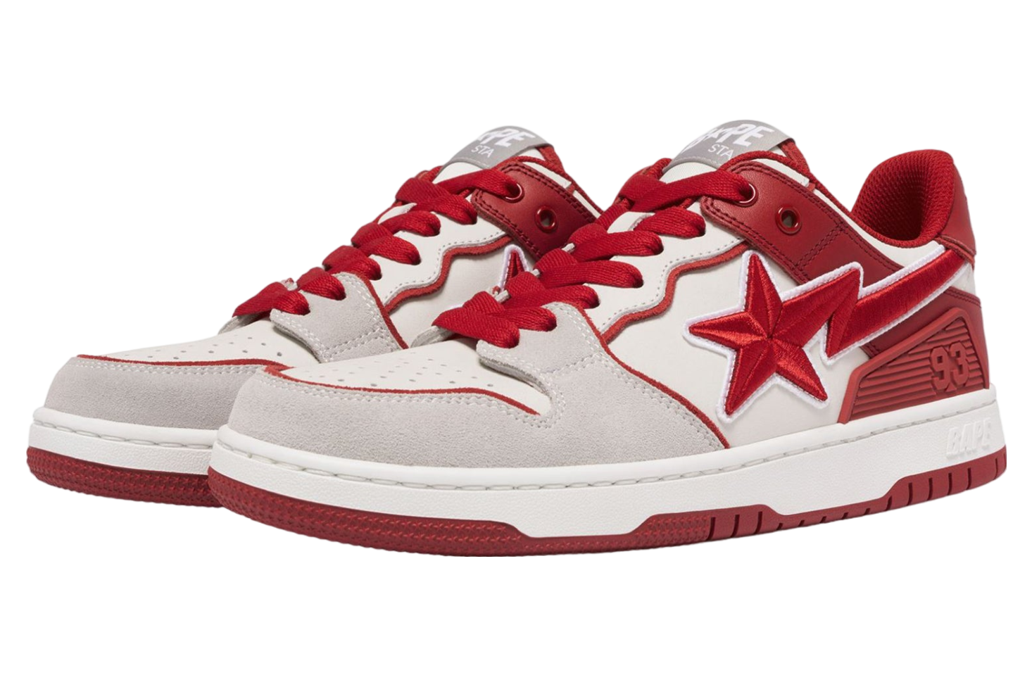 Bape Sk8 Sta #5 WMNS Red