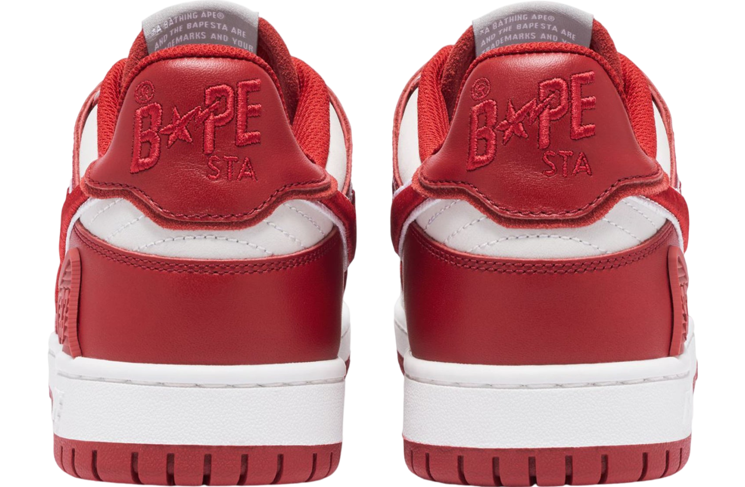 Bape Sk8 Sta #5 WMNS Red