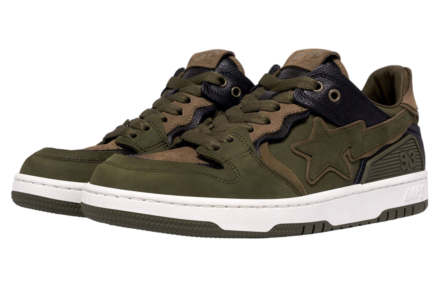 Bape Sk8 Sta #6 Olive Drab