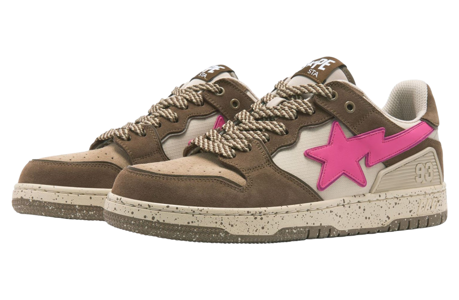 Bape Sk8 Sta #6 WMNS Brown / Pink