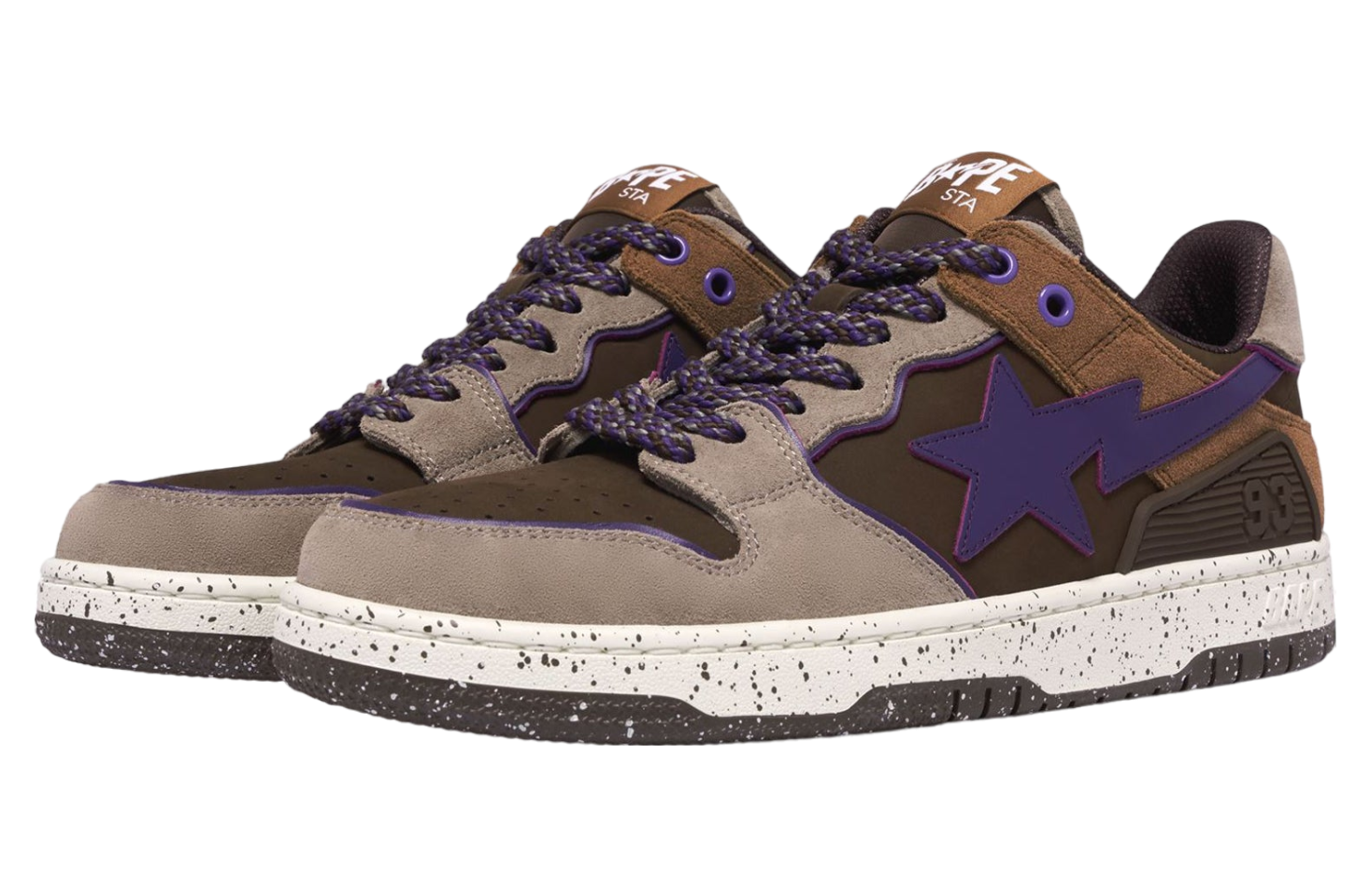 Bape Sk8 Sta #7 WMNS Brown