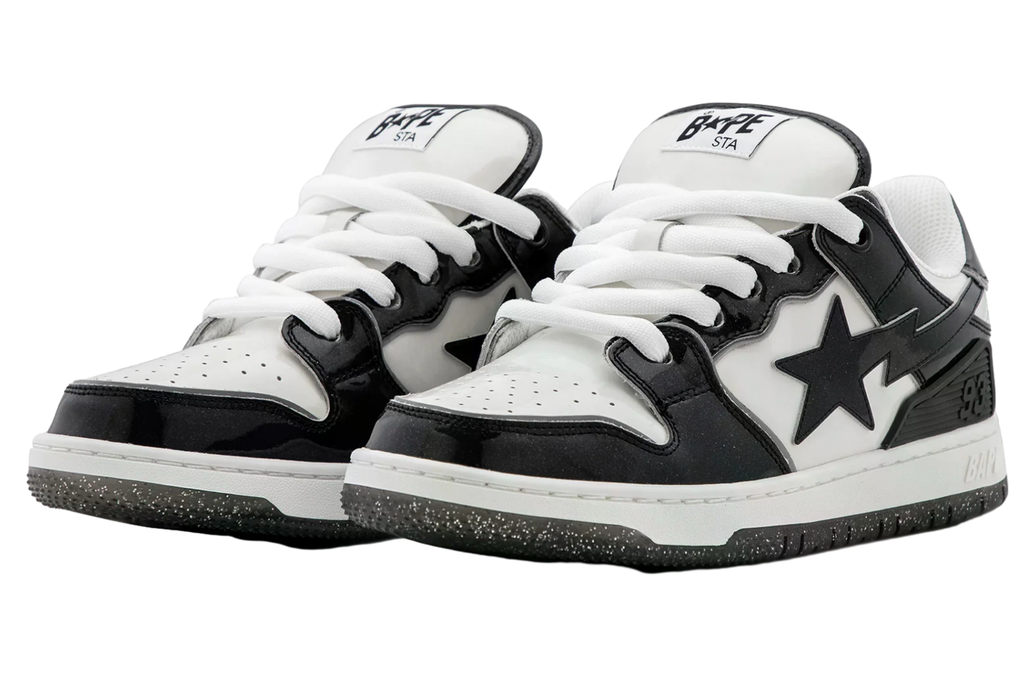 Bape Sk8 Sta Bold #1 Black / White / Black