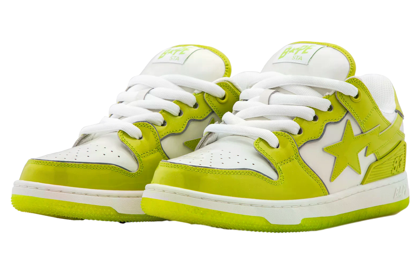 Bape Sk8 Sta Bold #1  Grass Green