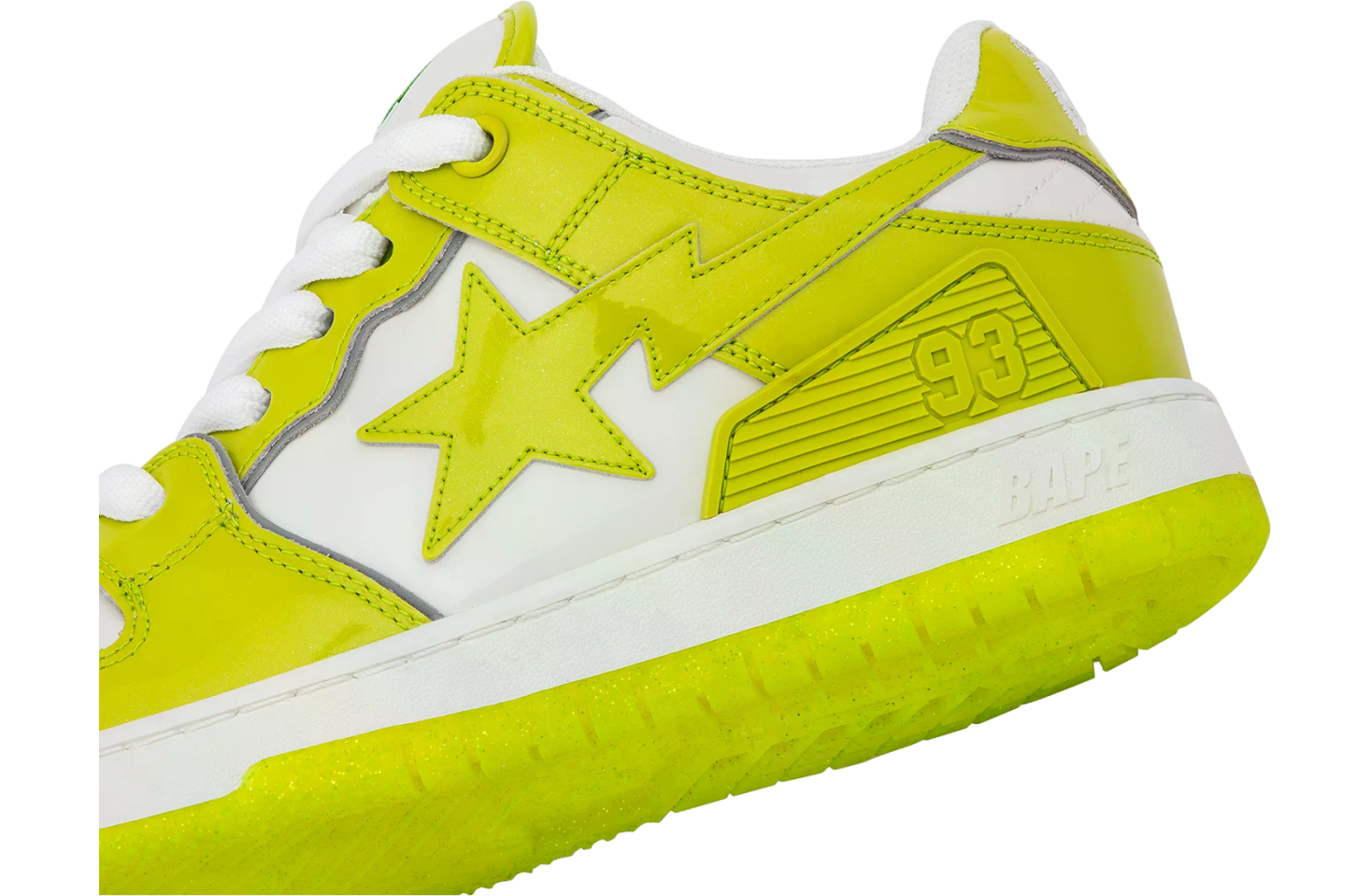 Bape Sk8 Sta Bold #1  Grass Green