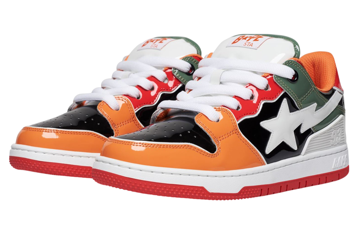 Bape Sk8 Sta Bold #2 WMNS Orange
