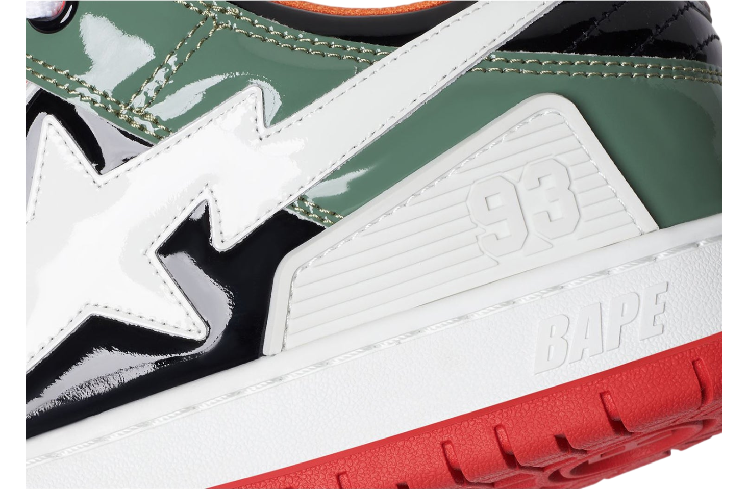 Bape Sk8 Sta Bold #2 WMNS Orange