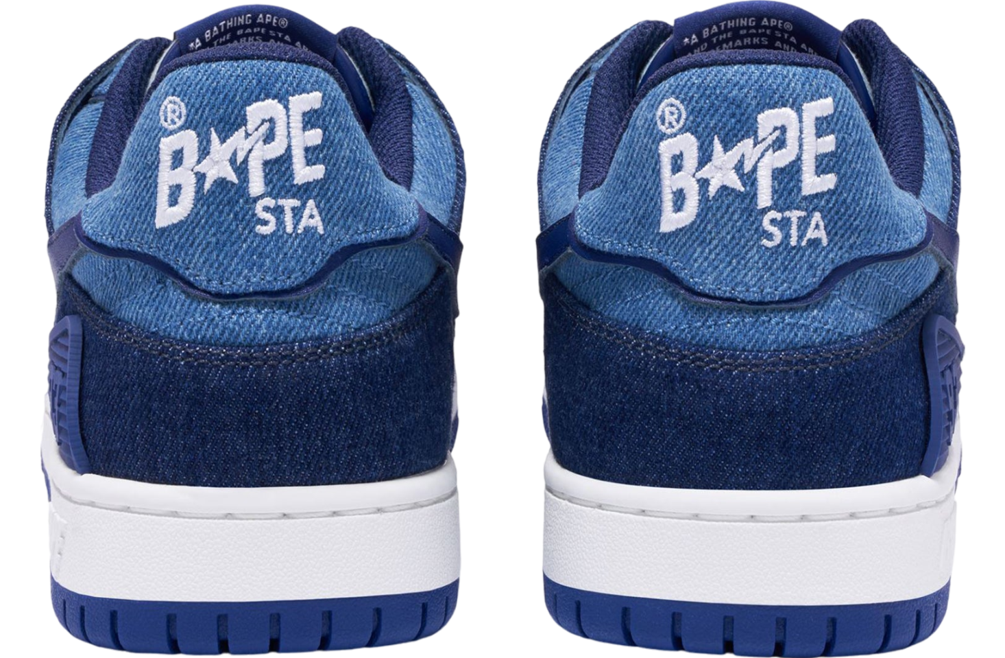 Bape Sk8 Sta Denim Indigo