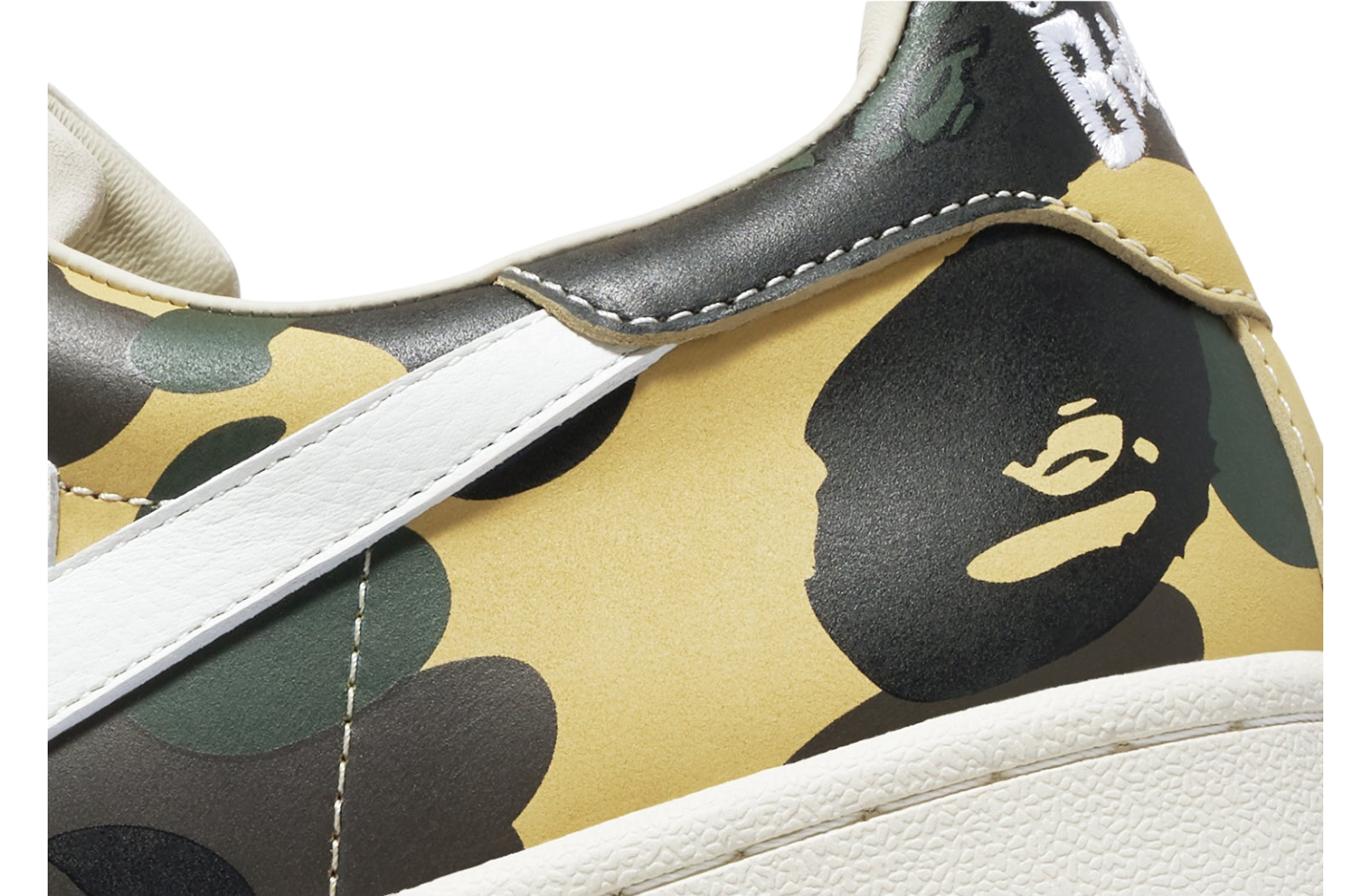 Bape Skull Sta 1st Camo WMNS Yellow