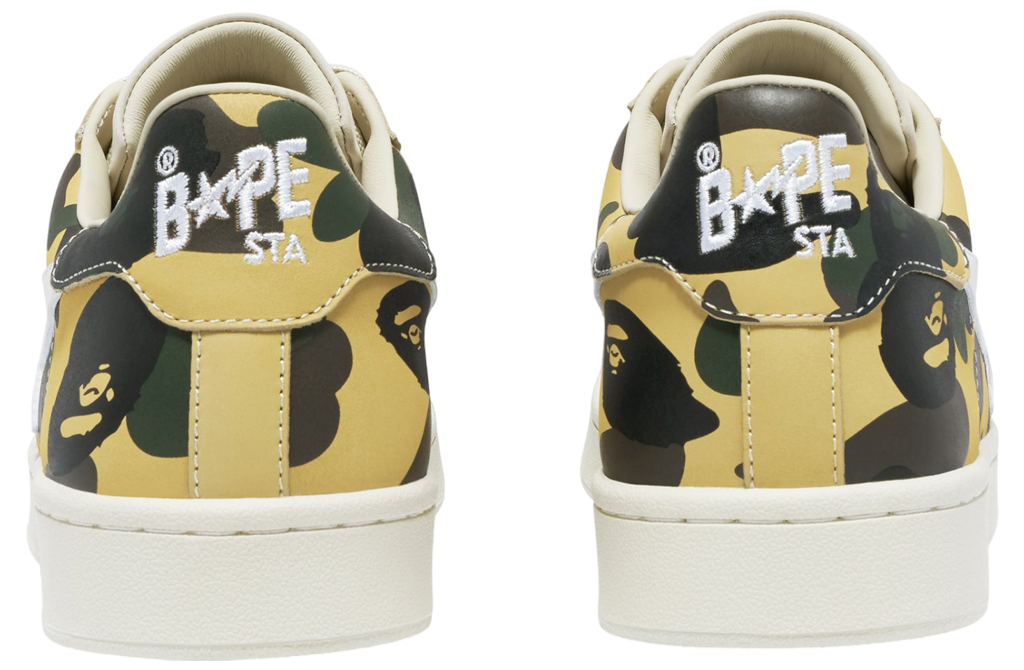 Bape Skull Sta 1st Camo WMNS Yellow