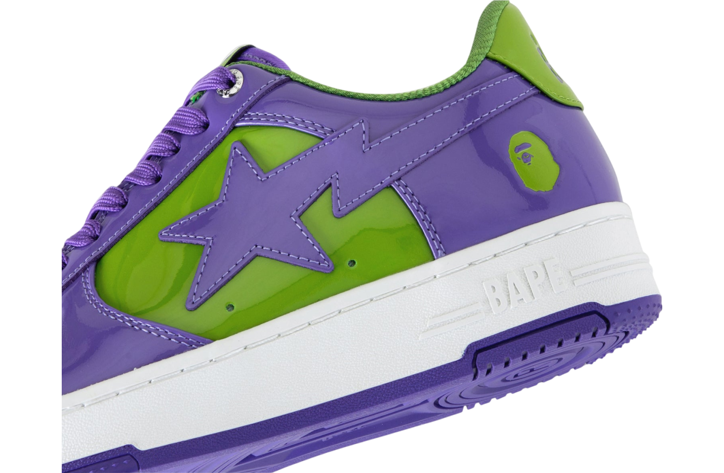 Bape Sta #1 WMNS Purple / Green / White