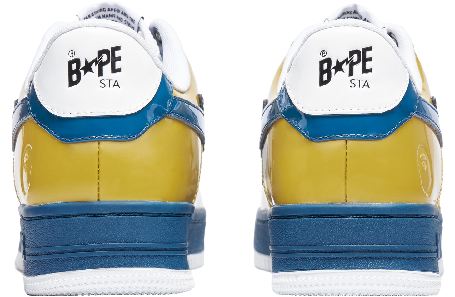 Bape Sta #2 WMNS Gray X Yellow