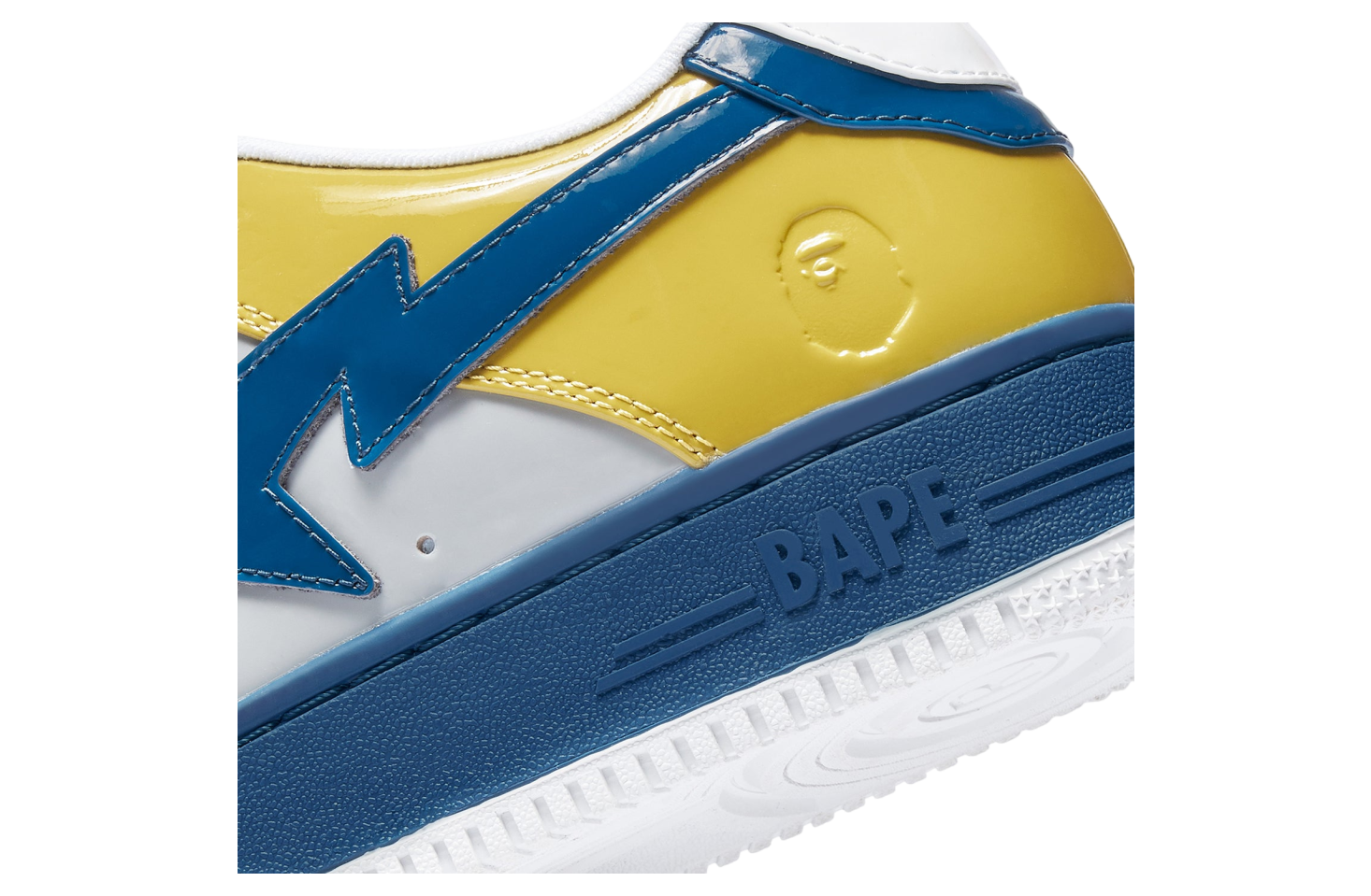 Bape Sta #2 WMNS Gray X Yellow