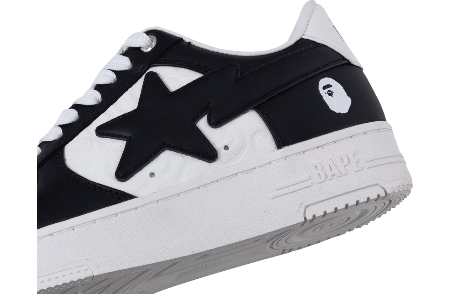 Bape Sta #3 Black / White / White