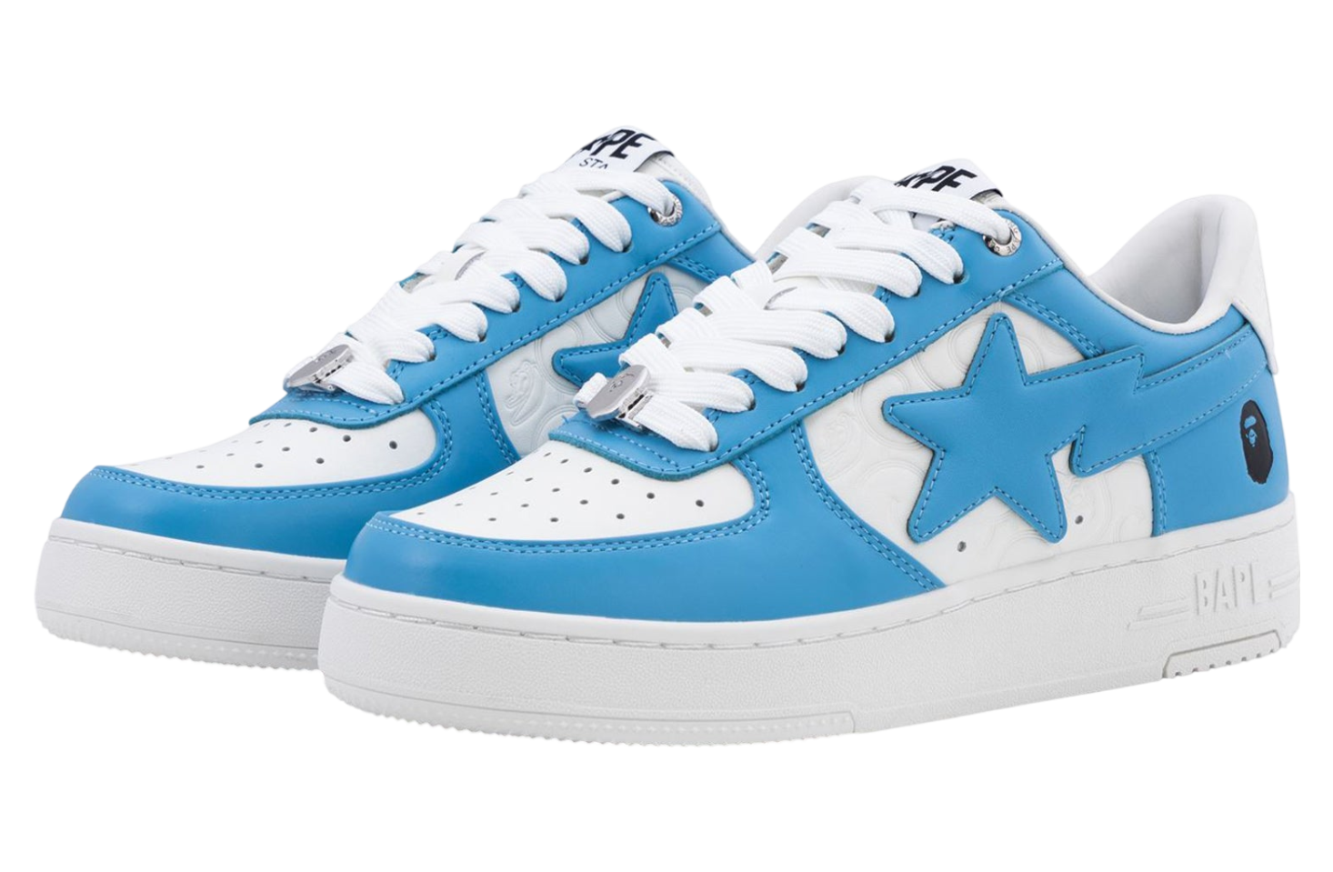 Bape Sta #3 Blue / White / White