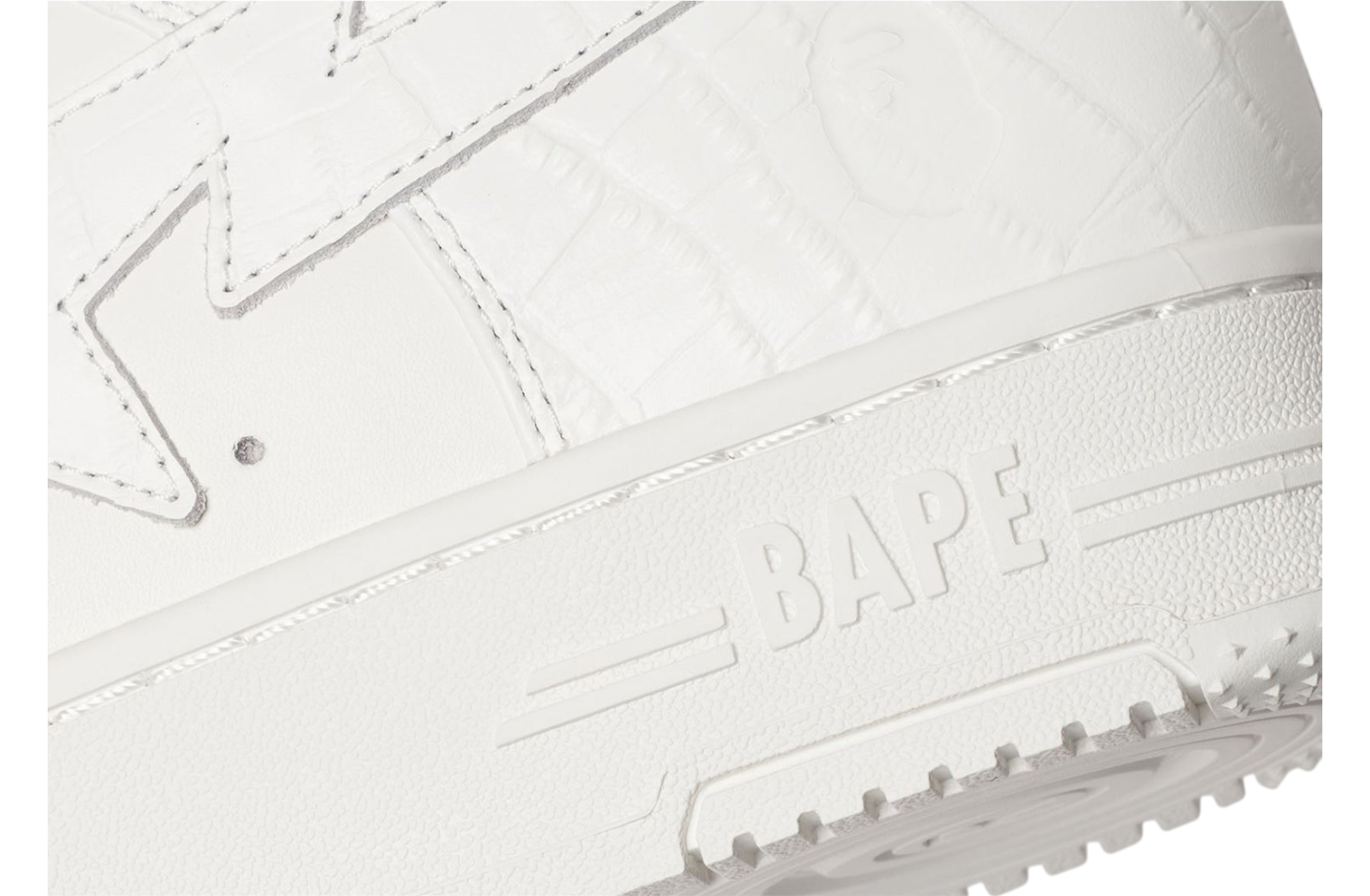 Bape Sta #3 White / White