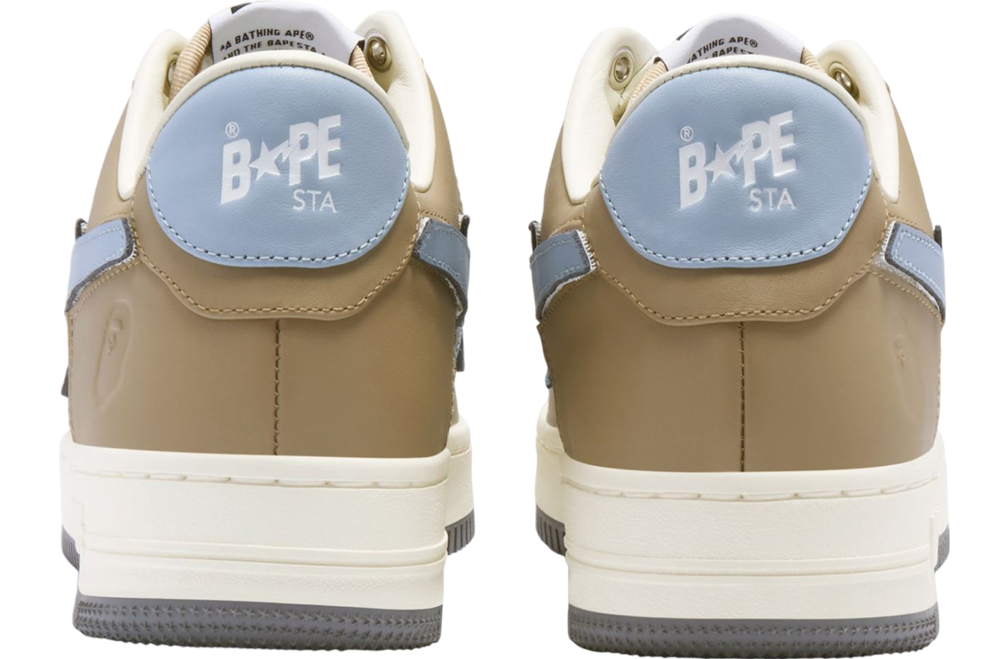 Bape Sta #4 Beige / Pale Blue