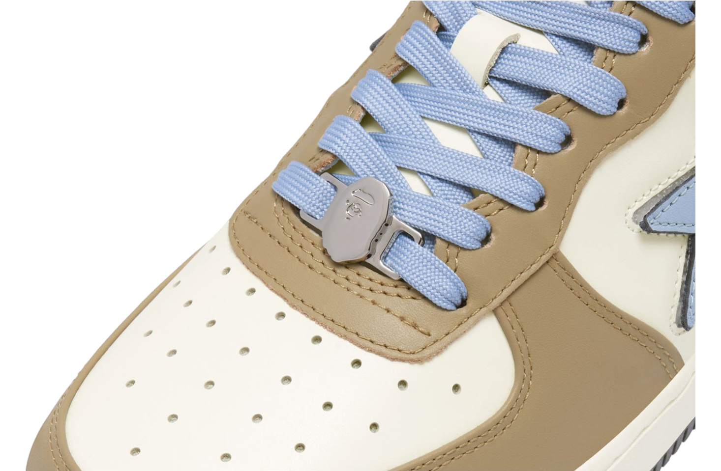 Bape Sta #4 Beige / Pale Blue