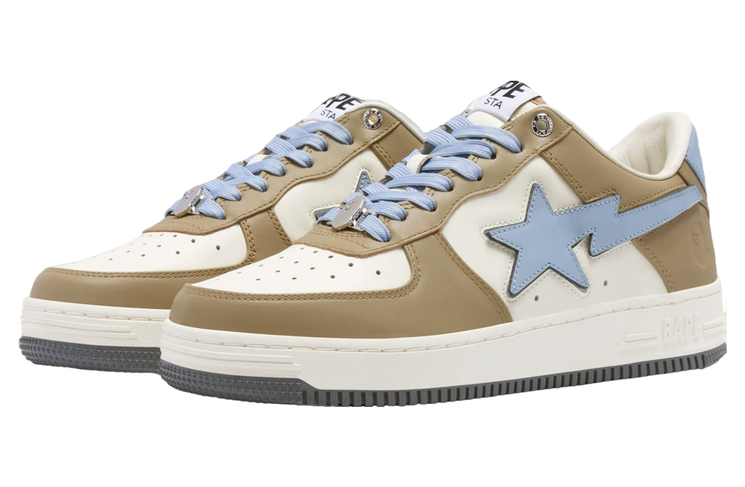 Bape Sta #4 Beige / Pale Blue