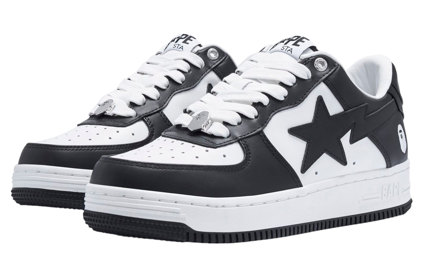 Bape Sta #4 Black / White