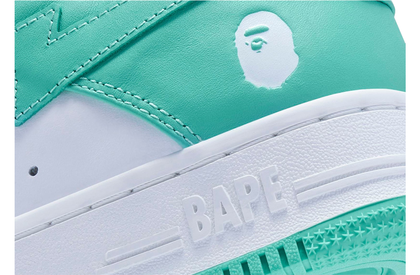 Bape Sta #4 Green / White