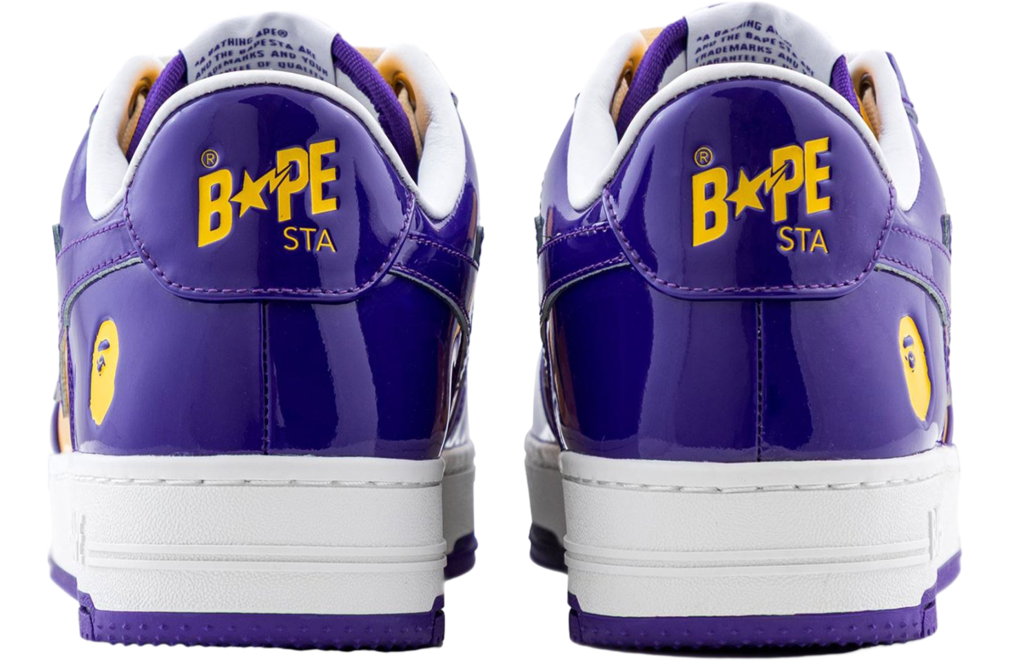 Bape Sta #4 Purple Yellow White Nov 2025 1L80-191-304
