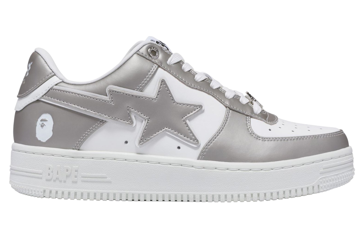 Bape Sta #4 Silver