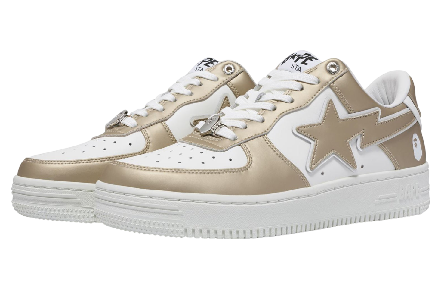 Bape Sta #4 White / Gold