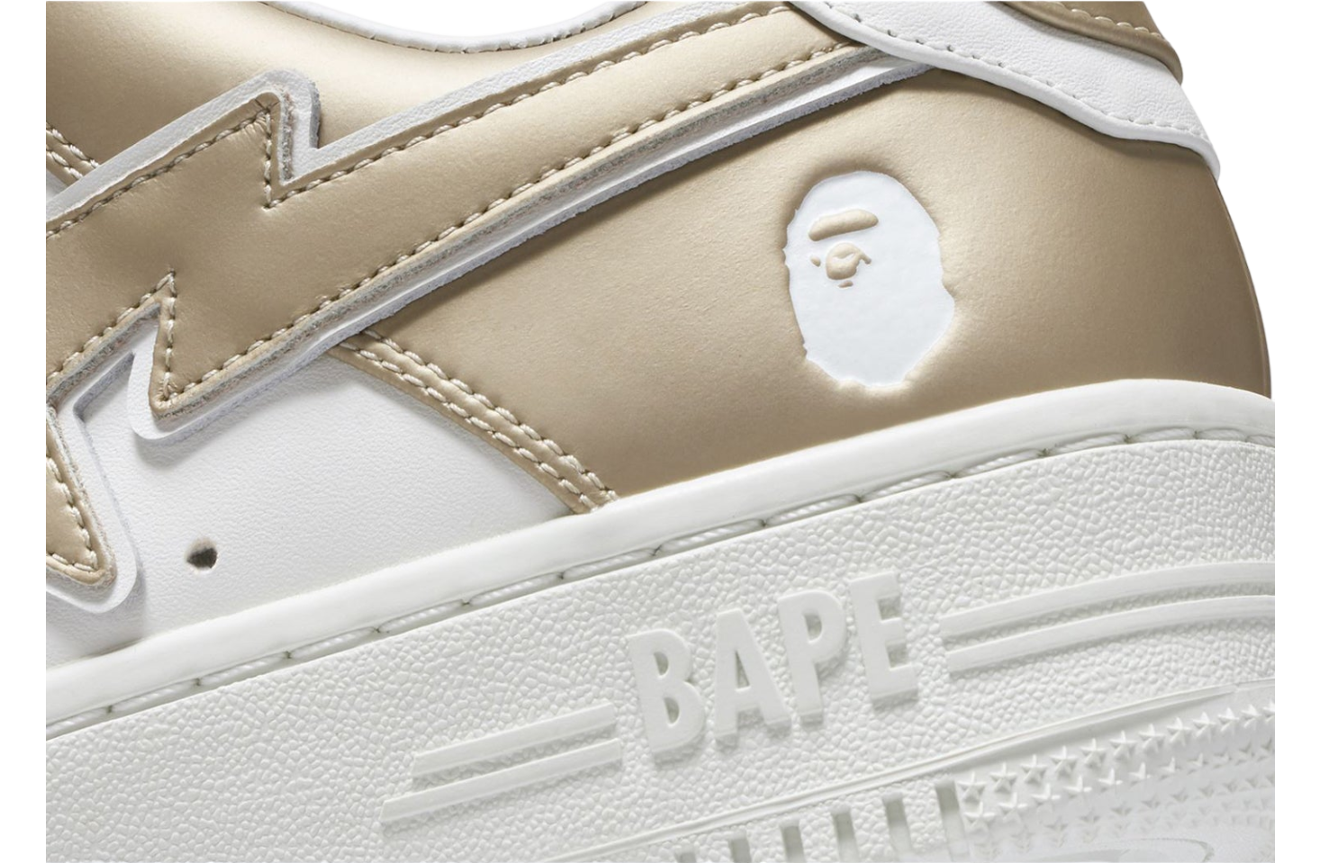 Bape Sta #4 White / Gold