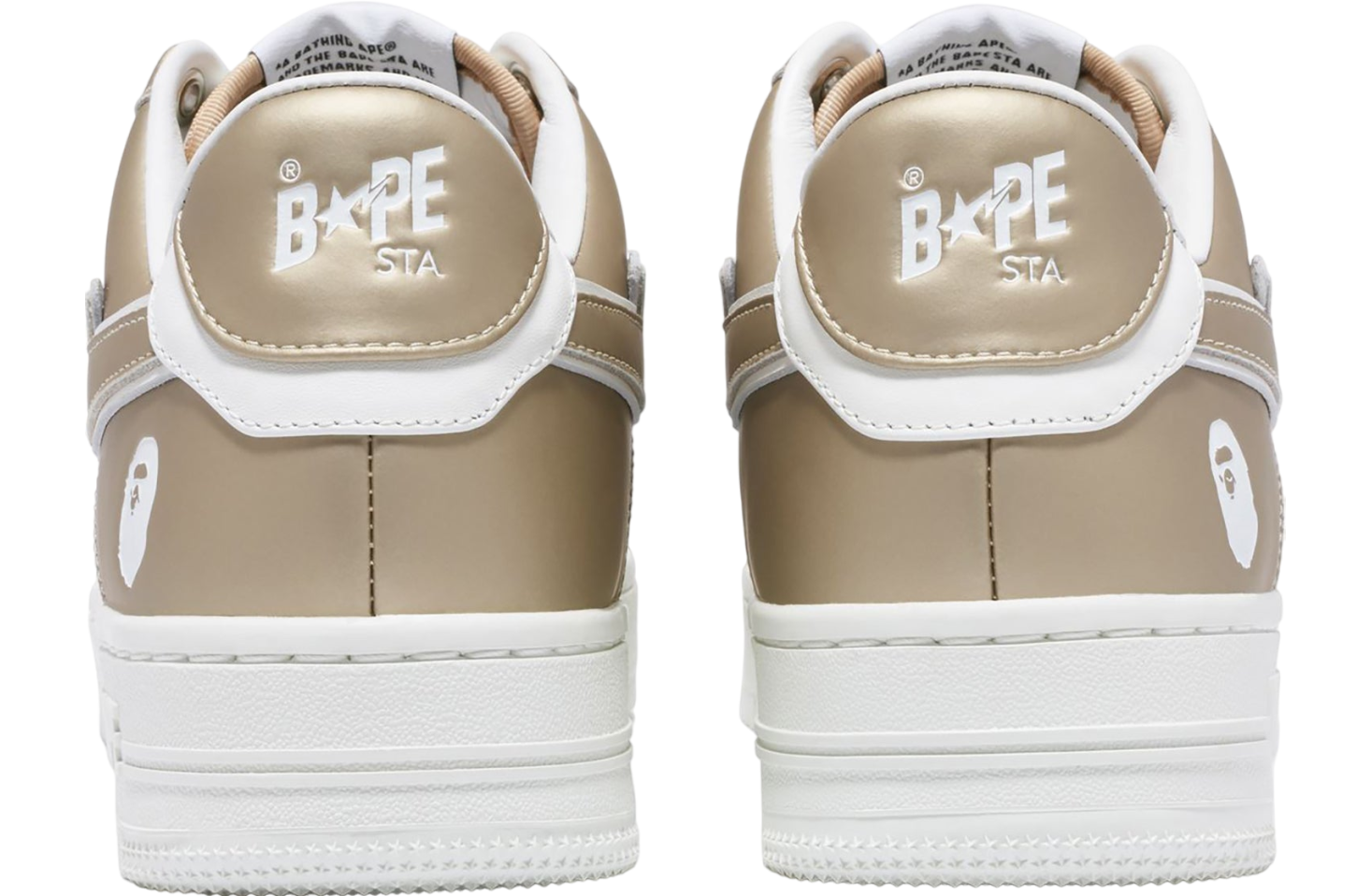 Bape Sta #4 White / Gold