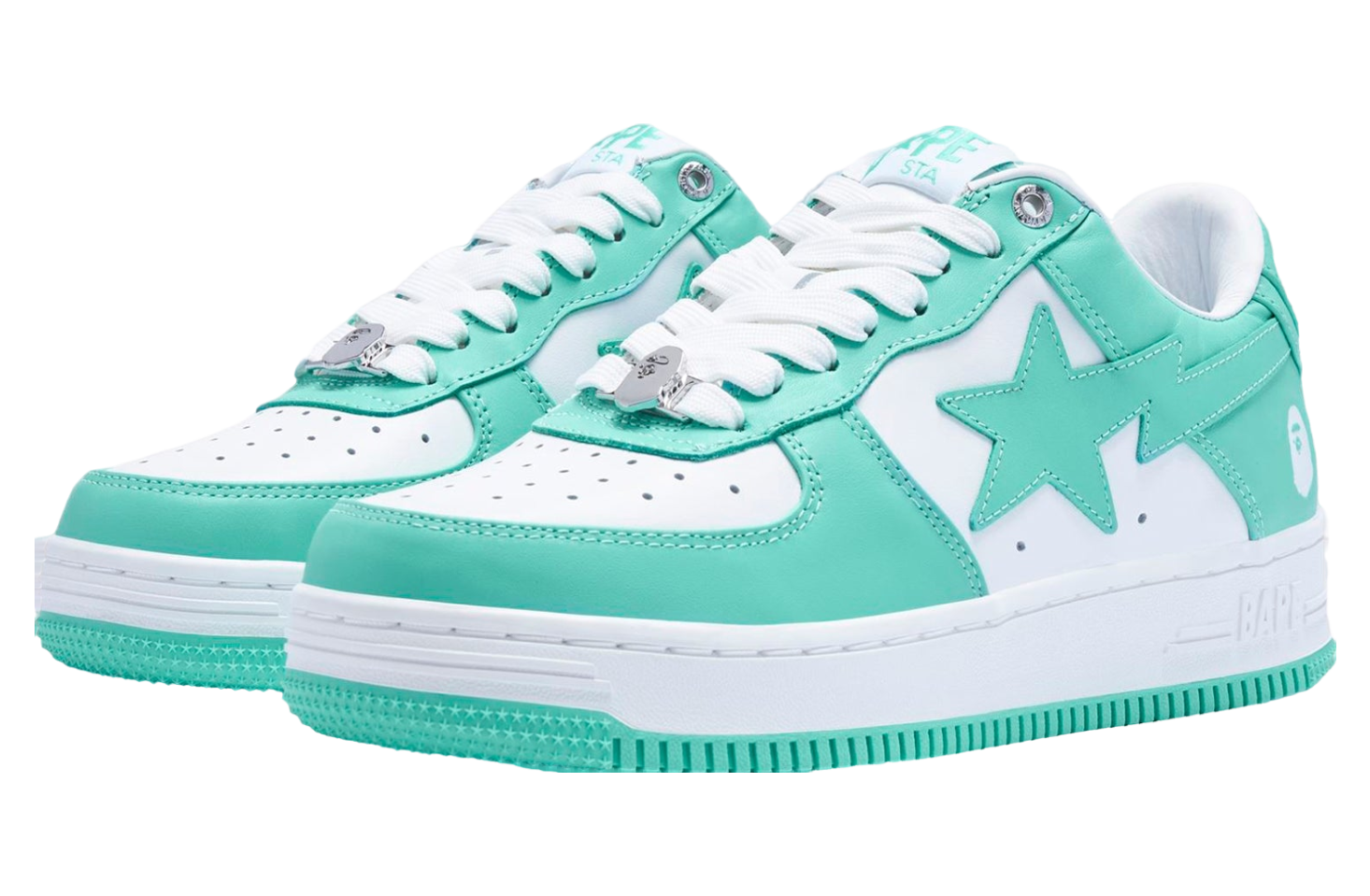 Bape Sta #4 WMNS White / Green