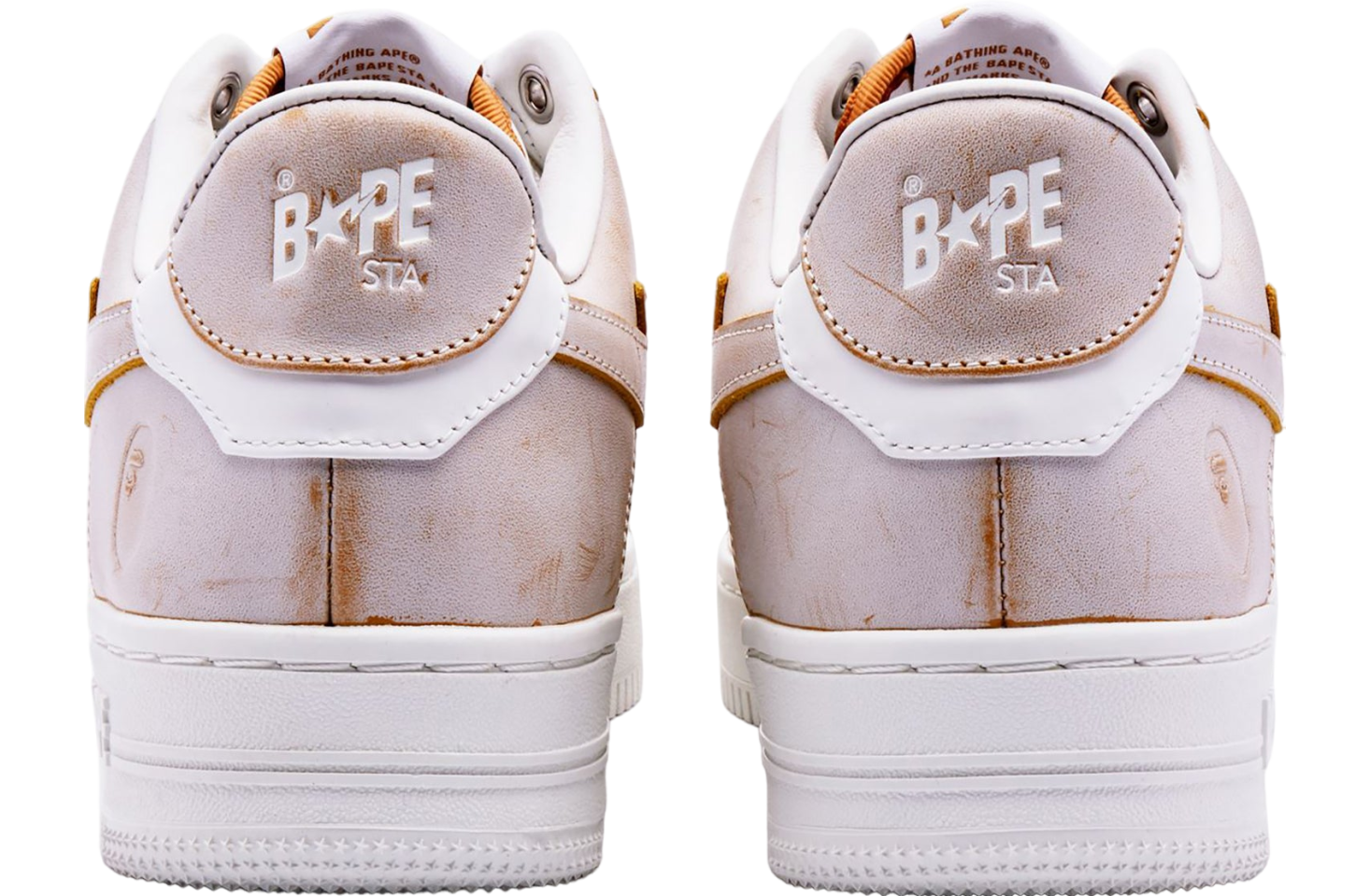 Bape Sta #5 Beige / White