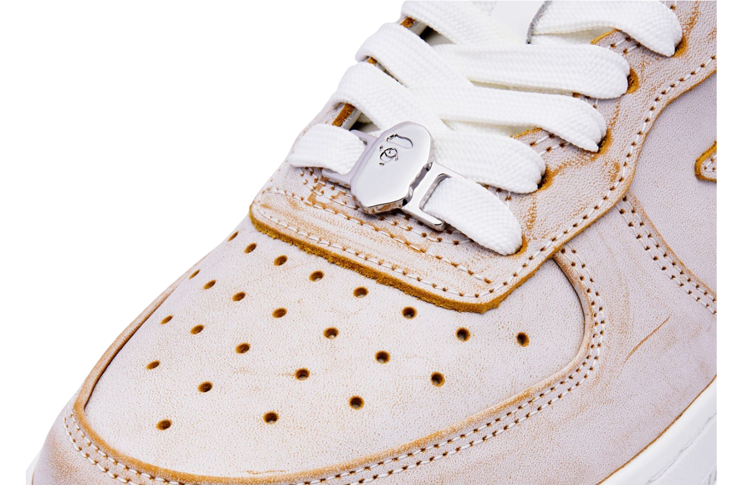 Bape Sta #5 Beige / White