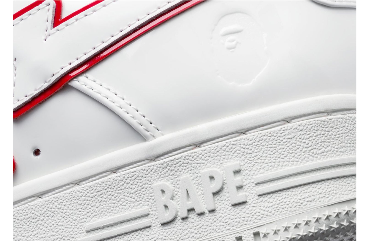 Bape Sta #8 WMNS Red