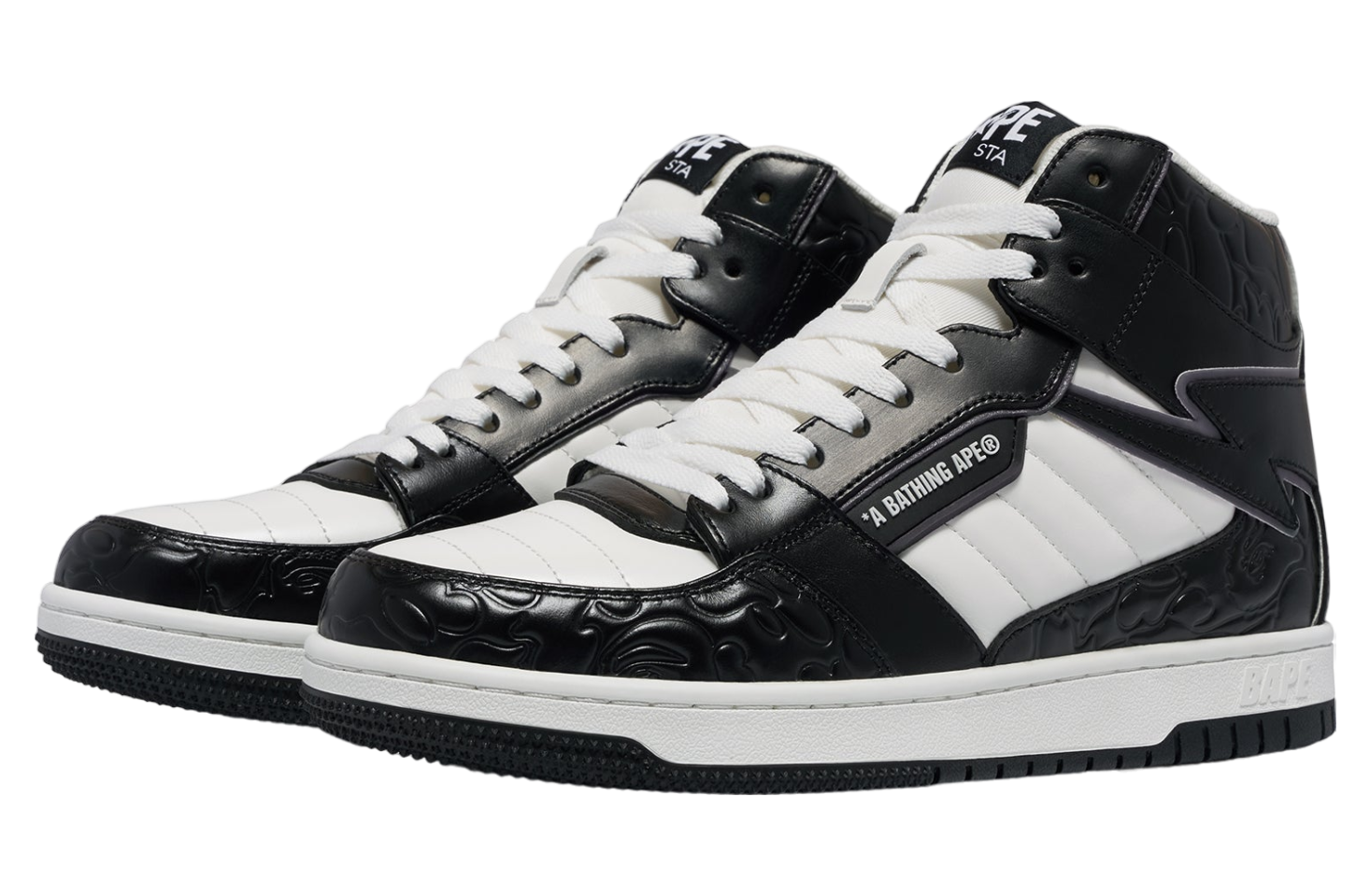 Bape Sta 88 HI #1 Black / White