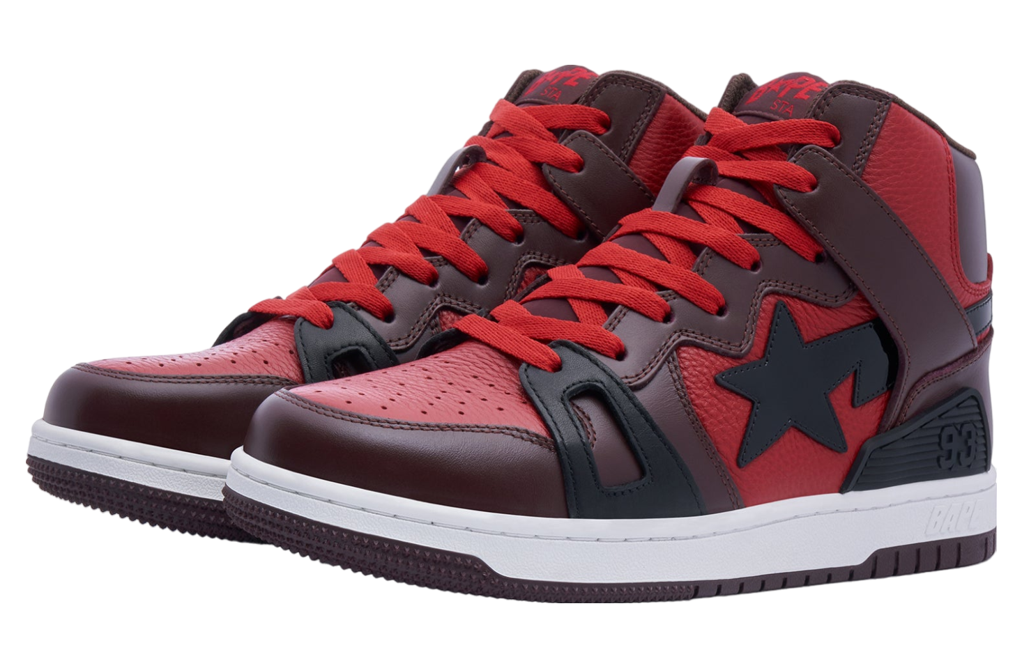 Bape Sta 93 HI WMNS Red